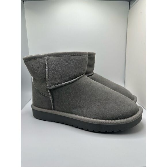 CUSHIONAIRE Women’s Cozy Boot 10 GRAY - Picture 1 of 7